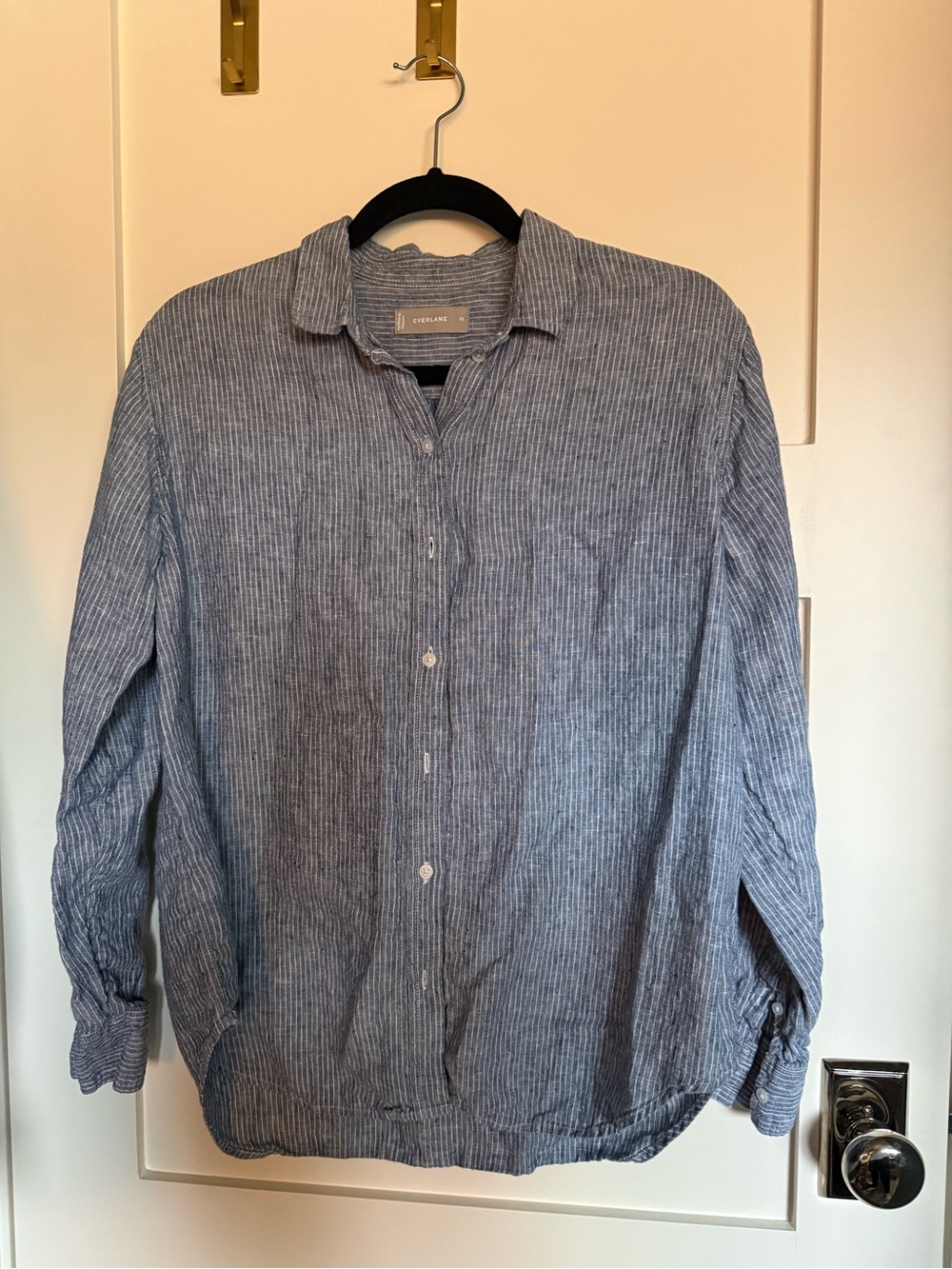 Everlane linen button up